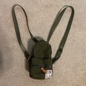 Olive green mini LOLA backpack